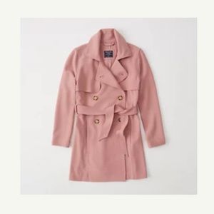 Abercrombie Drapey Trench Coat